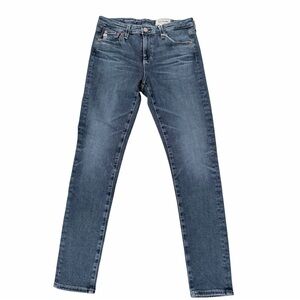 AG Adriano Goldschmied Cloud Soft Denim Super Skinny Legging Ankle Jeans 28 NWT